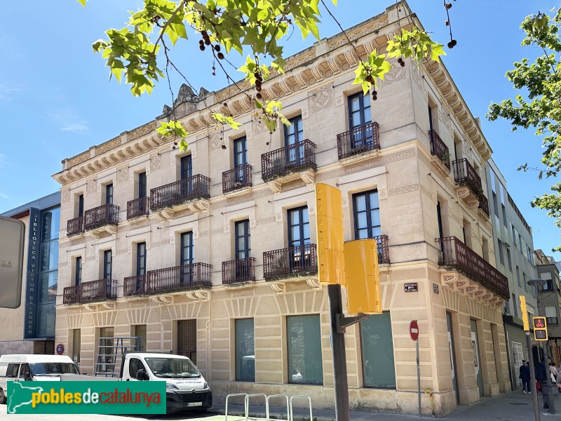 Vilanova i la Geltrú - Casa del Marqués de Castrofuerte (Foto: Albert Esteves, 2025) Vilanova i la Geltrú - Casa del Marqués de Castrofuerte
