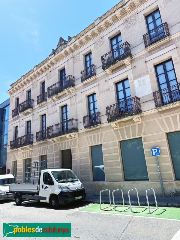Vilanova i la Geltrú - Casa del Marqués de Castrofuerte (Foto: Albert Esteves, 2025) Vilanova i la Geltrú - Casa del Marqués de Castrofuerte