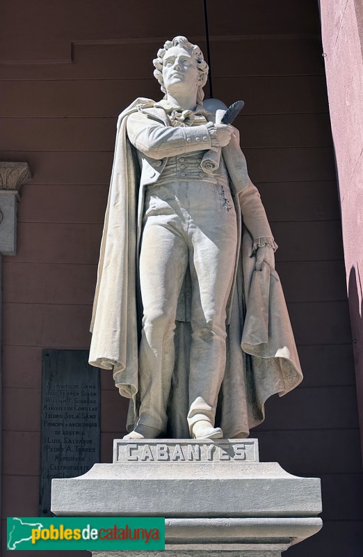 Vilanova i la Geltrú - Escultura de Manuel de Cabanyes (Museu Víctor Balaguer)