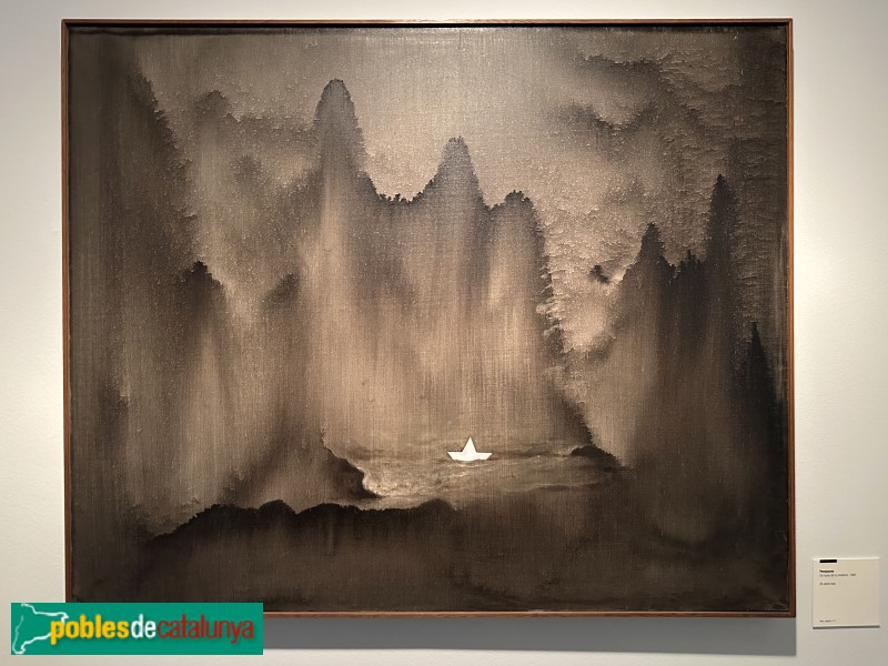 Fundació Palau i Fabre - Perejaume, <i> Els luxes de la metàfora</i>. O/t, 1985