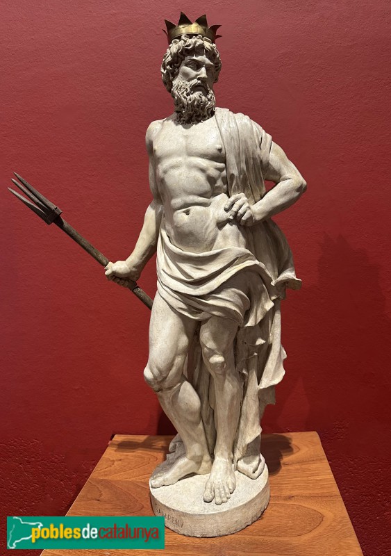Biblioteca-Museu Víctor Balaguer - Damià Campeny - <i>Neptú</i>, 1830-32. Guix i ferro