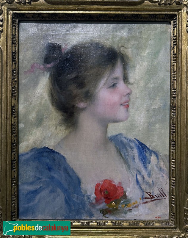Museu Víctor Balaguer - Bust de nena (Joan Brull, c.1900) (Foto: Albert Esteves, 2025) Museu Víctor Balaguer - Bust de nena (Joan Brull, c.1900)