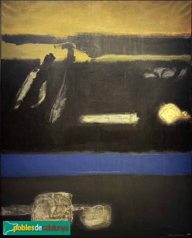 Museu Víctor Balaguer - Homenatge a Salvat-Papasseit (Albert Ràfols Casamada, 1967) (Foto: Albert Esteves, 2025) Museu Víctor Balaguer - Homenatge a Salvat-Papasseit (Albert Ràfols Casamada, 1967)