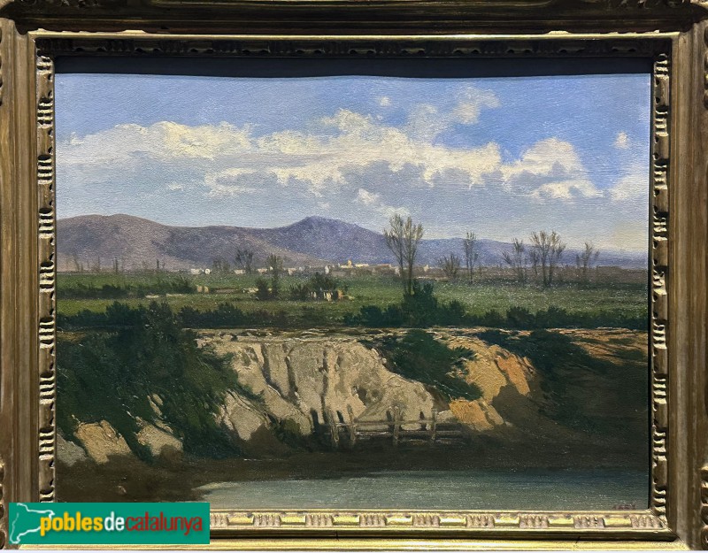 Museu Víctor Balaguer - Paisatge (Lluís Rigalt i Farriols, 1860-70) (Foto: Albert Esteves, 2025) Museu Víctor Balaguer - Paisatge (Lluís Rigalt i Farriols, 1860-70)