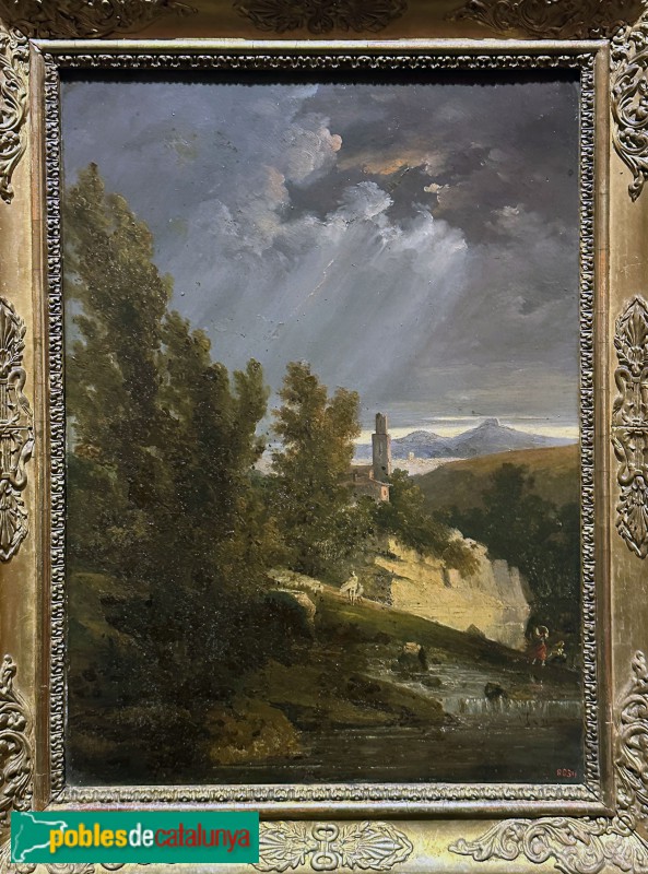 Museu Víctor Balaguer - Paisatge (Ramon Martí Alsina, 1870-84) (Foto: Albert Esteves, 2025) Museu Víctor Balaguer - Paisatge (Ramon Martí Alsina, 1870-84)