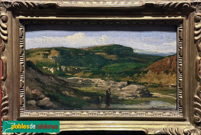 Museu Víctor Balaguer - Paisatge rural (Joaquim de Cabanyes, 1847) (Foto: Albert Esteves, 2025) Museu Víctor Balaguer - Paisatge rural (Joaquim de Cabanyes, 1847)