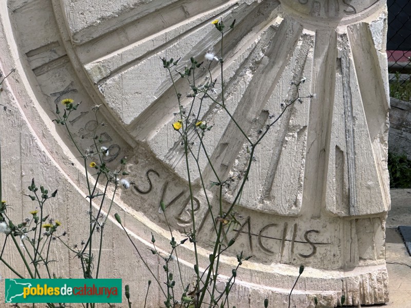 Vilanova i la Geltrú - Museu del Ferrocarril. Fris de l'Estació de Barcelona-Sants