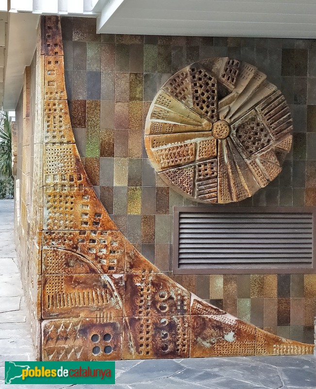 Barcelona - Mosaics del carrer Cavallers, 64