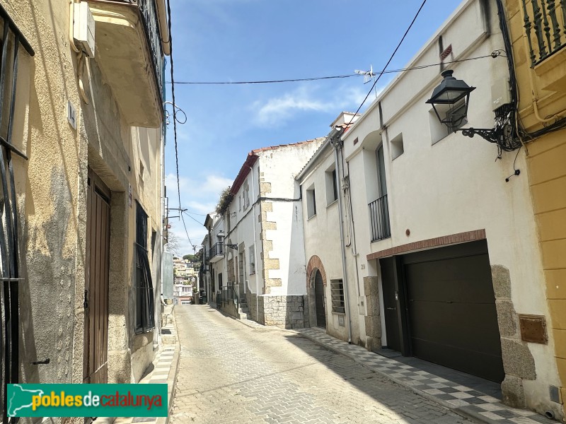 Caldes d'Estrac - Carrer Major