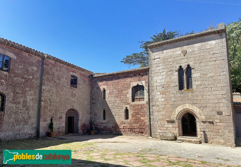 Monestir d'Escornalbou. Mansió d'Eduard Toda