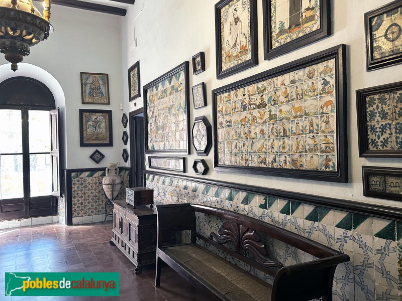 Monestir d'Escornalbou. Mansió d'Eduard Toda. Sala d'espera