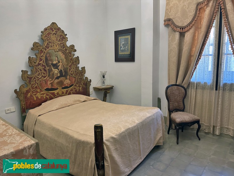 Monestir d'Escornalbou. Mansió d'Eduard Toda. Cambra femenina