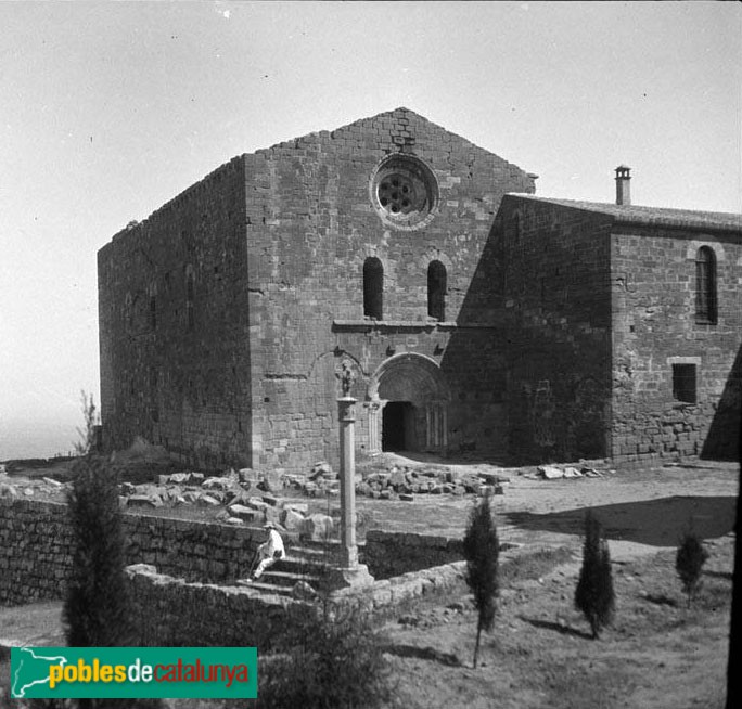 Riudecanyes - Monestir d'Escornalbou. Església