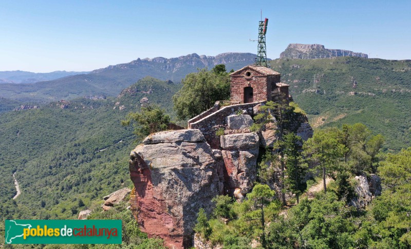 Riudecanyes - Capella de Santa Bàrbara d'Escornalbou