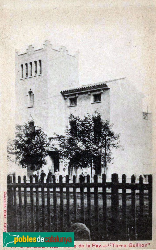 Caldes d'Estrac - Passeig de les Moreres, 10. Postal antiga