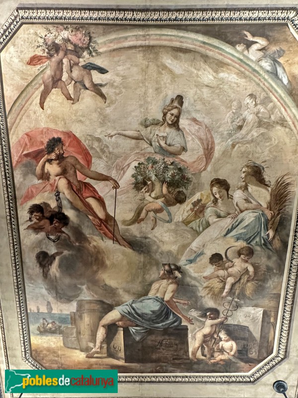 El Vendrell - Pintures barroques de Vil·la Casals