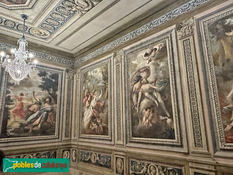 El Vendrell - Pintures barroques de Vil·la Casals