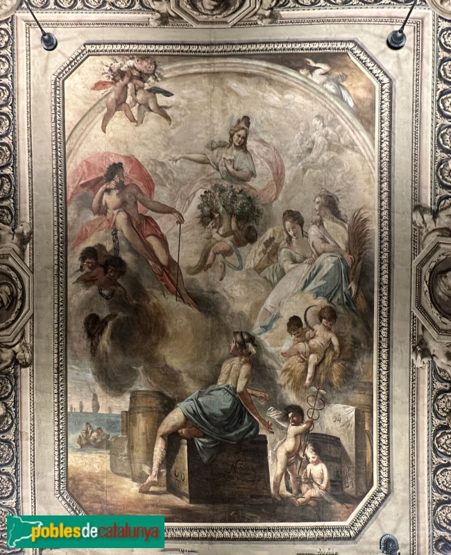 El Vendrell - Pintures barroques de Vil·la Casals