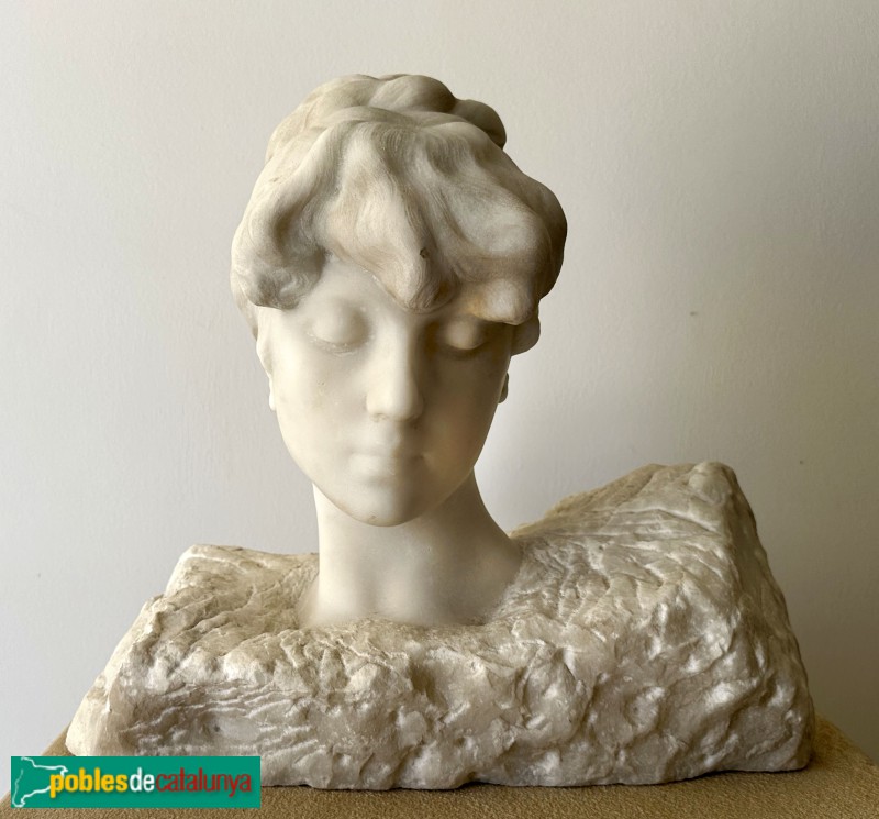 Museu Pau Casals - Bust femení. Agustí Querol, c.1890