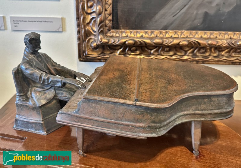 Museu Pau Casals - Enric Granados tocant el Piano, Ismael Smith, 1908