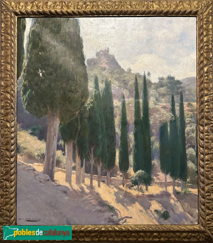 Museu Pau Casals - Paisatge. Ramon Casas, 1929