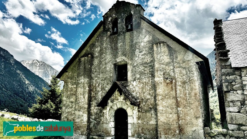 Viella - Hospital de Sant Nicolau dels Pontells (Antic Espitau de Vielha) (Foto: Laura Rebollo Díaz, 2025) Viella - Hospital de Sant Nicolau dels Pontells (Antic Espitau de Vielha)