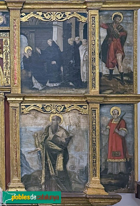 Pratdip - Retaule de Santa Marina