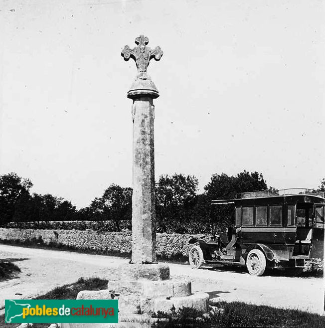 El Vendrell - Creu de terme de Ssnt Vicenç de Calders (desapareguda)