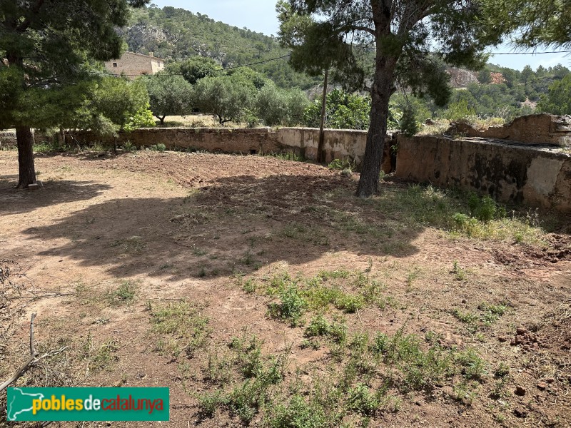 Pratdip - Molí de Ca la Torre. Antiga bassa