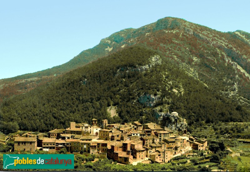 Pratdip - Nucli antic. Postal antiga