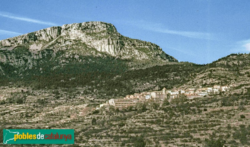 Colldejou - Panoràmica del poble