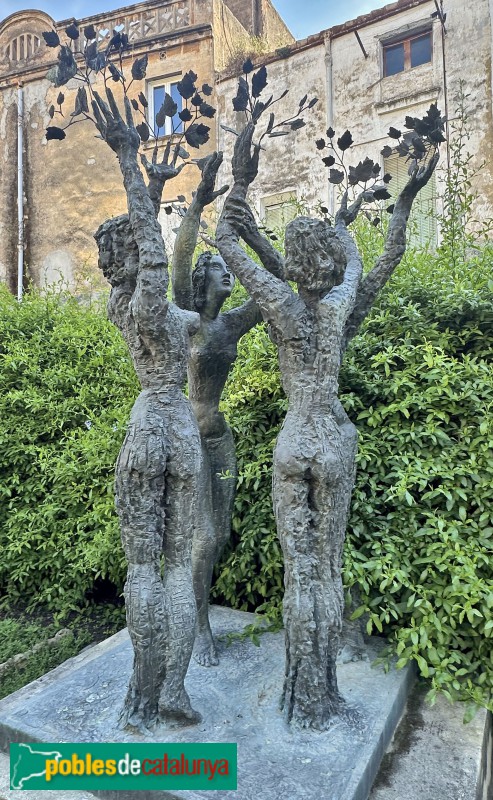 El Vendrell - Museu Apel·les Fenosa - Métamorphose des soeurs de Phaéton, 1950
