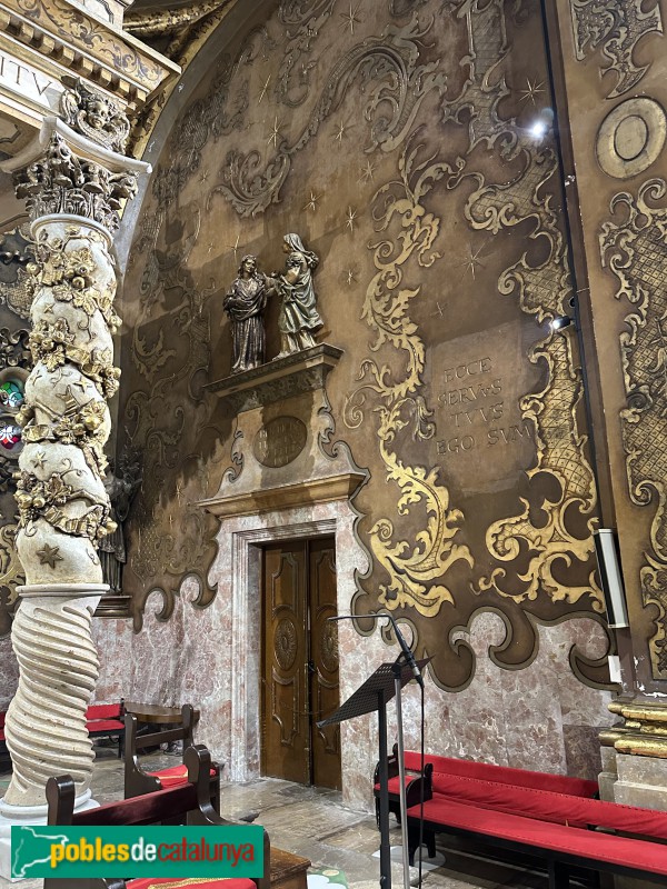 El Vendrell - Esglesia de Sant Salvador. Altar Major