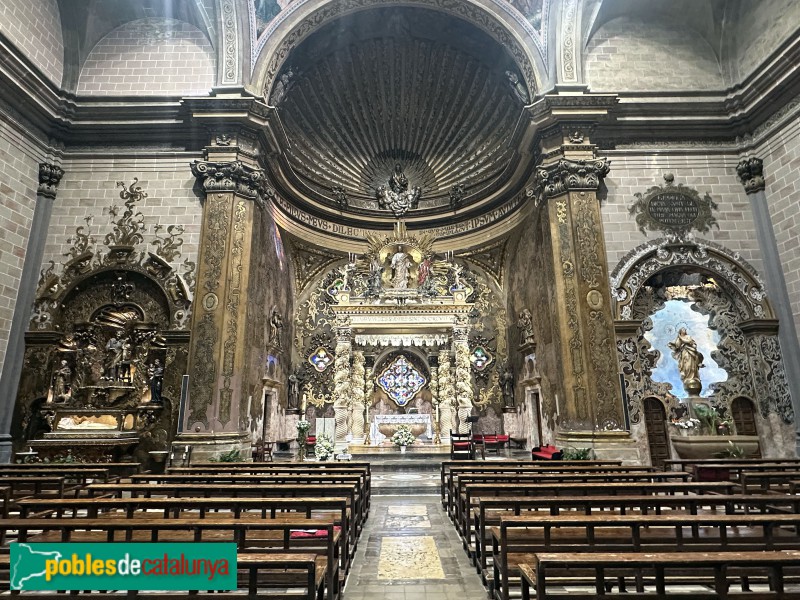 El Vendrell - Església de Sant Salvador. Interior