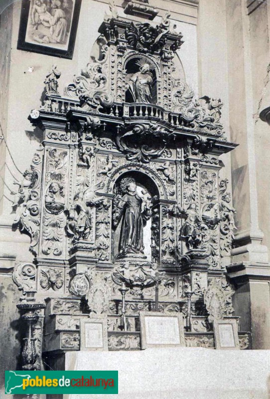 La Selva del Camp - Retaule de Sant Antoni de Pàdua (destruït) La Selva del Camp - Retaule de Sant Antoni de Pàdua (destruït)