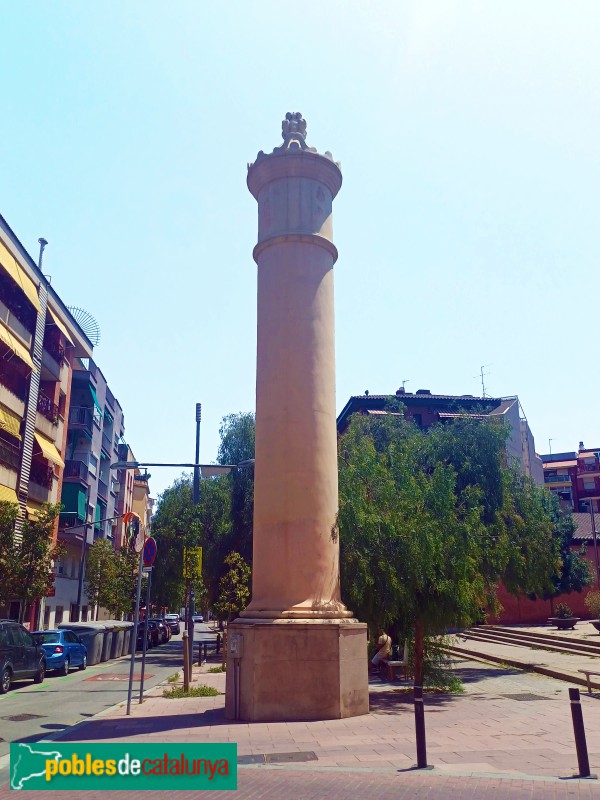 Barcelona - Torre d'aigua de la fàbrica Oliver