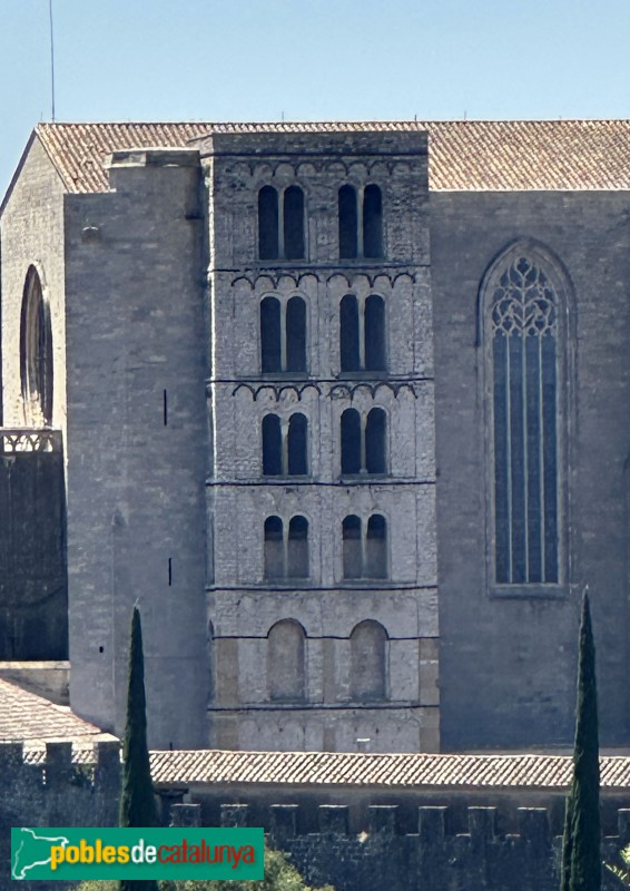 Girona - Torre de Carlemany (Campanar romànic)