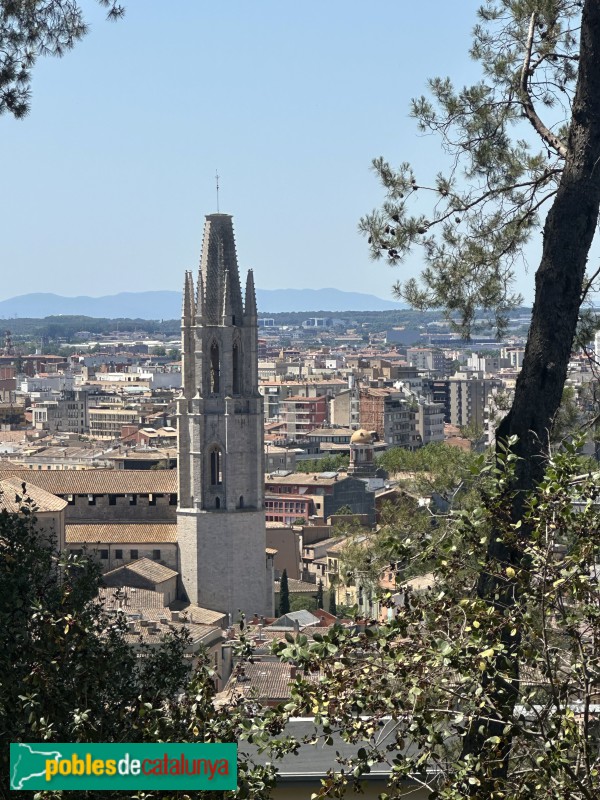 Girona - Església de Sant Feliu. Campanar