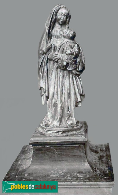 Prades - Imatge de la Mare de Déu de l'Abellera (desapareguda)