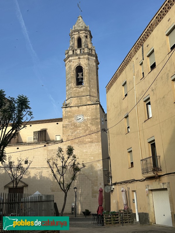 Torredembarra - Església de Sant Pere. Campanar (Foto: Albert Esteves, 2025) Torredembarra - Església de Sant Pere. Campanar