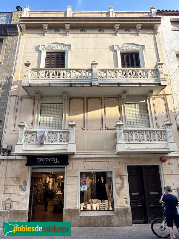 Torredembarra - Carrer d'Antoni Roig, 54 (Foto: Albert Esteves, 2025) Torredembarra - Carrer d'Antoni Roig, 54
