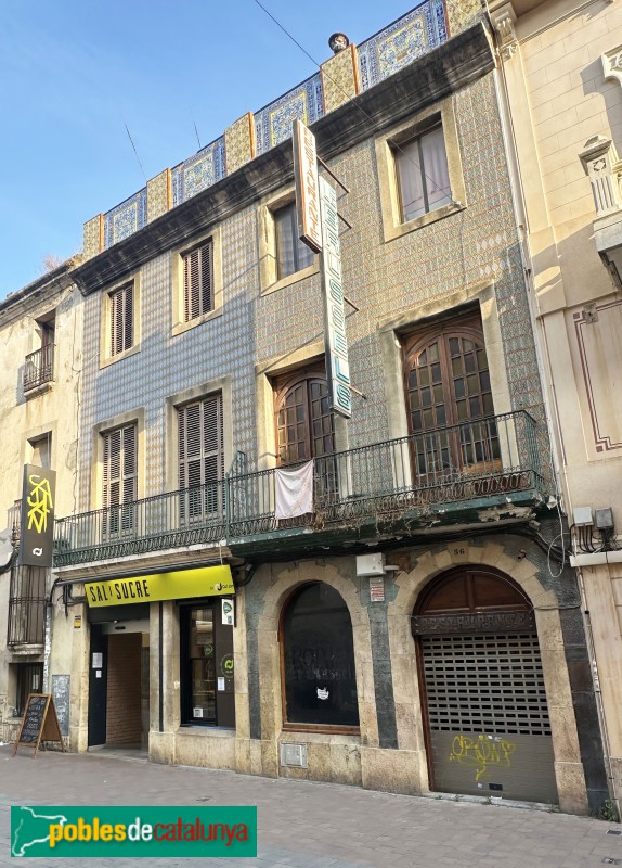 Torredembarra - Carrer d'Antoni Roig, 56 (Foto: Albert Esteves, 2025) Torredembarra - Carrer d'Antoni Roig, 56