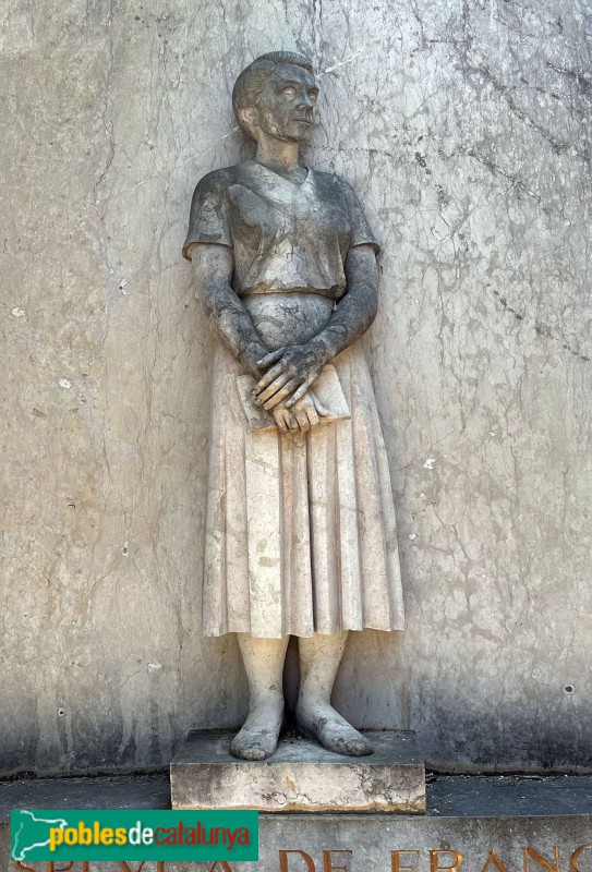L'Espluga de Francolí - Monument a Montserrat Canals
