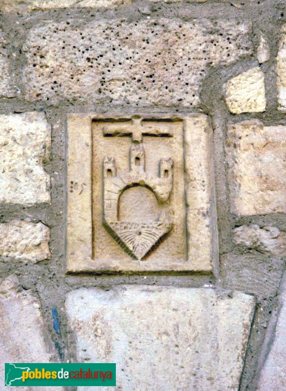 L'Espluga de Francolí - Antic Hospital, escut