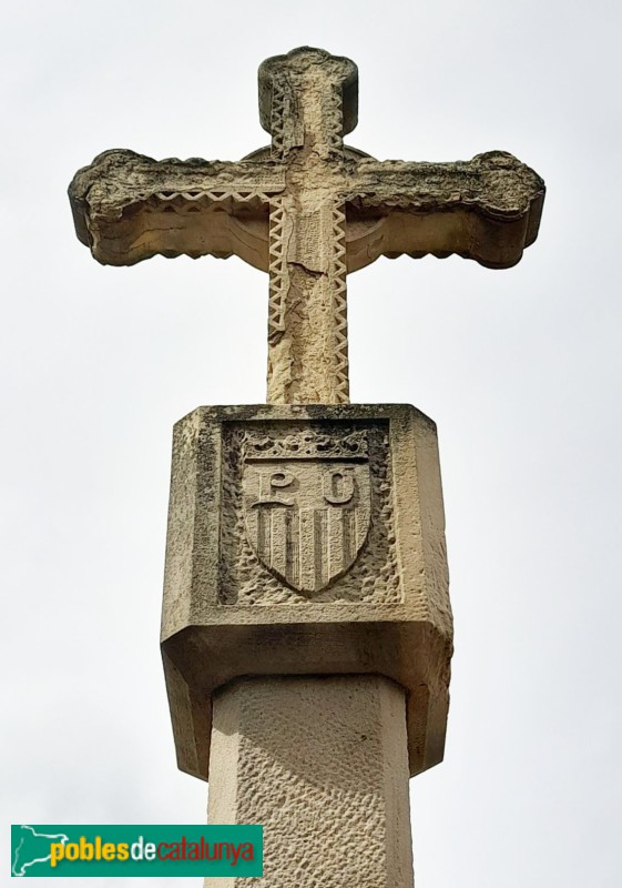 L'Espluga de Francolí - Creu de terme del Camí de Montblanc (Foto: <i>Agents rurals -invarquit.cultura.gencat.cat-</i>, 2024) L'Espluga de Francolí - Creu de terme del Camí de Montblanc