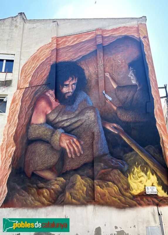 L'Espluga de Francolí - Mural <i>La Cova</i>