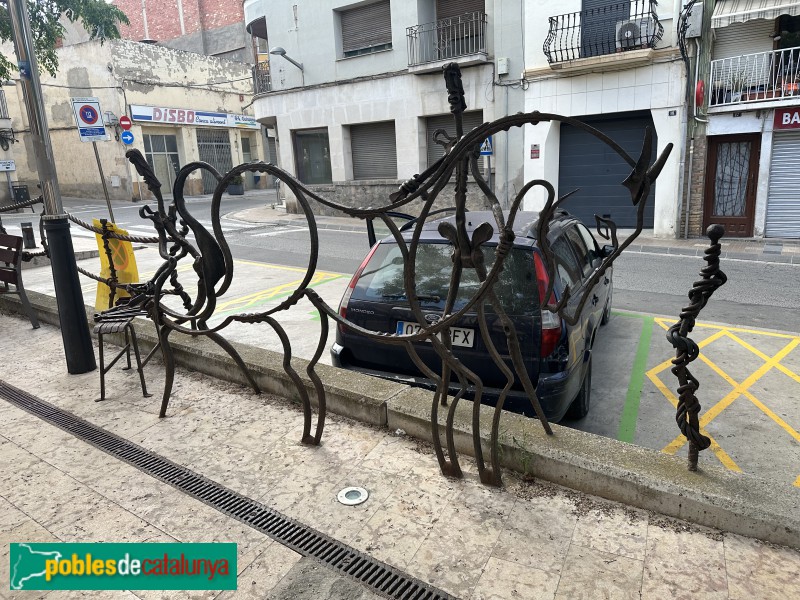 L'Espluga de Francolí - Barana del passeig Cañellas