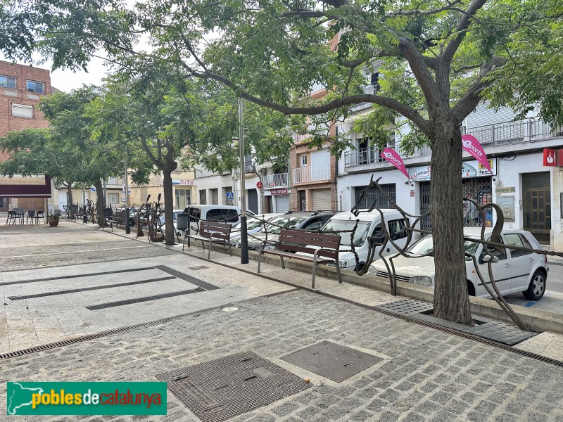 L'Espluga de Francolí - Barana del passeig Cañellas