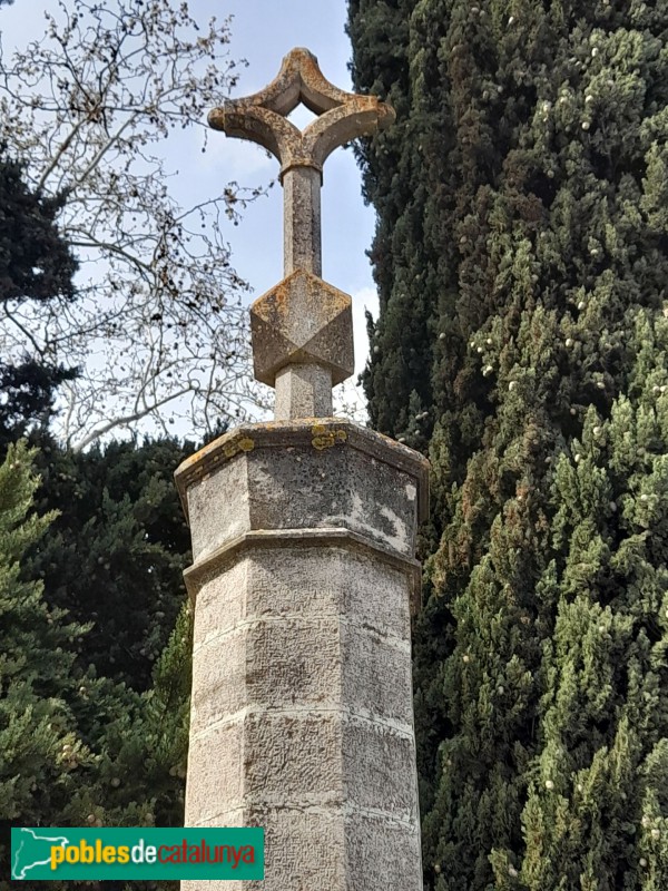 L'Espluga de Francolí - Creu de terme de Guim Ferrer (Foto: <i>Agents Rurals -invarquit.cultura.gencat.cat-</i>, 2024) L'Espluga de Francolí - Creu de terme de Guim Ferrer