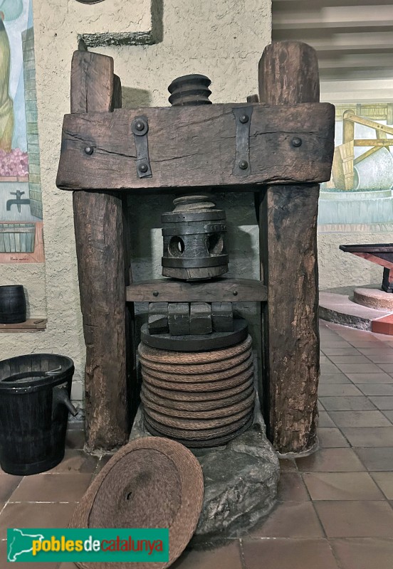 L'Espluga de Francolí - Museu Terra. Premsa d'oli del segle XVI